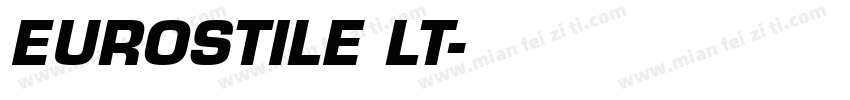 EUROSTILE LT字体转换